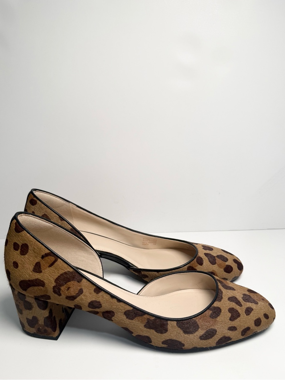 Cole Haan Dania D’Orsay Pump Animal Print Calf Hair 9.5M